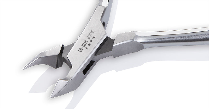 OMI Stainless Steel Cuticle Nipper CB-101C Jaw 12