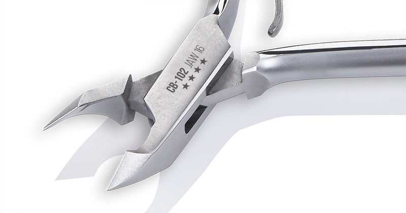 OMI Stainless Steel Cuticle Nipper CB-102 Jaw 12