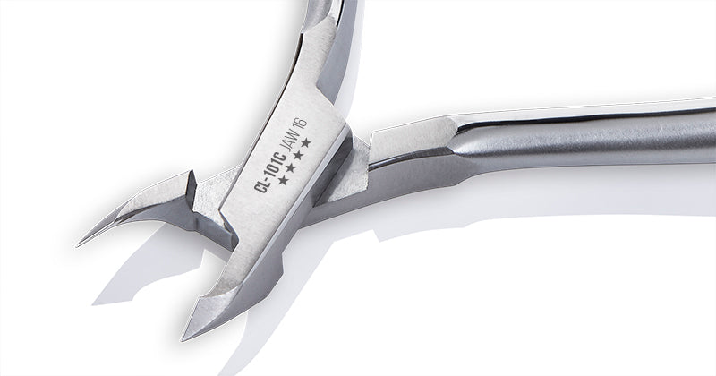 OMI Stainless Steel Cuticle Nipper CL-101C Jaw 16