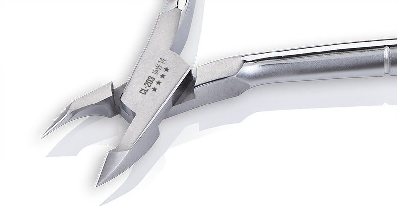 OMI Stainless Steel Cuticle Nipper CL-203 Jaw 14