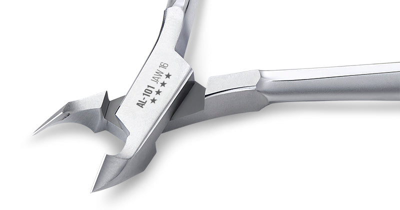 OMI Stainless Steel Acrylic Nail Nipper AL-101 Jaw 14