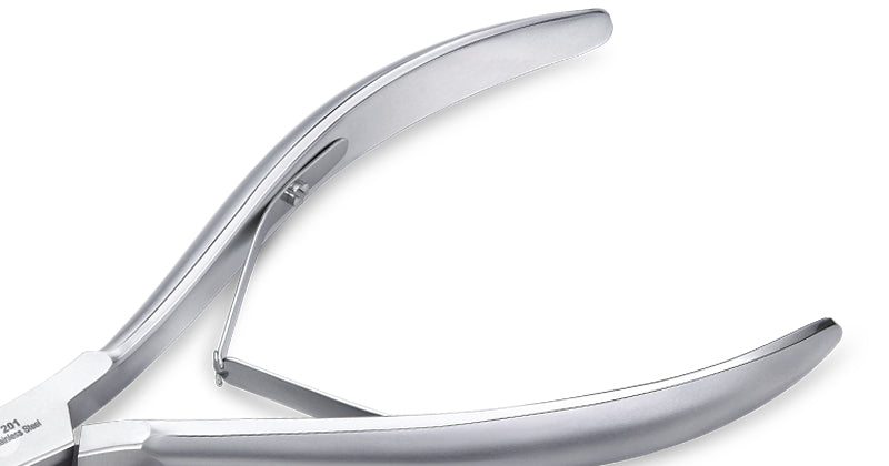 OMI Stainless Steel Acrylic Nail Nipper AL-201