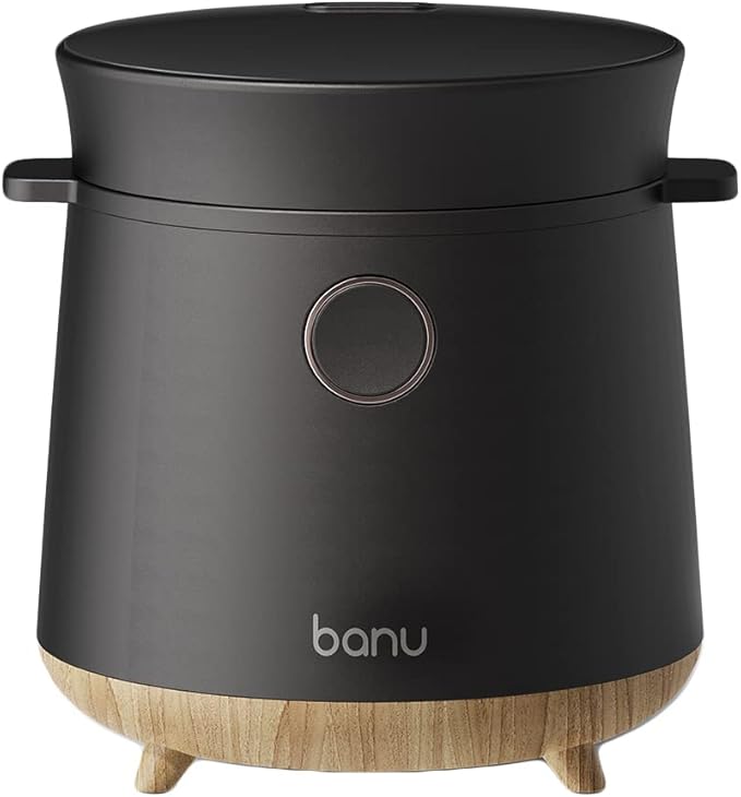 BANU LOW CARB RICE COOKER - BLACK-KOREA