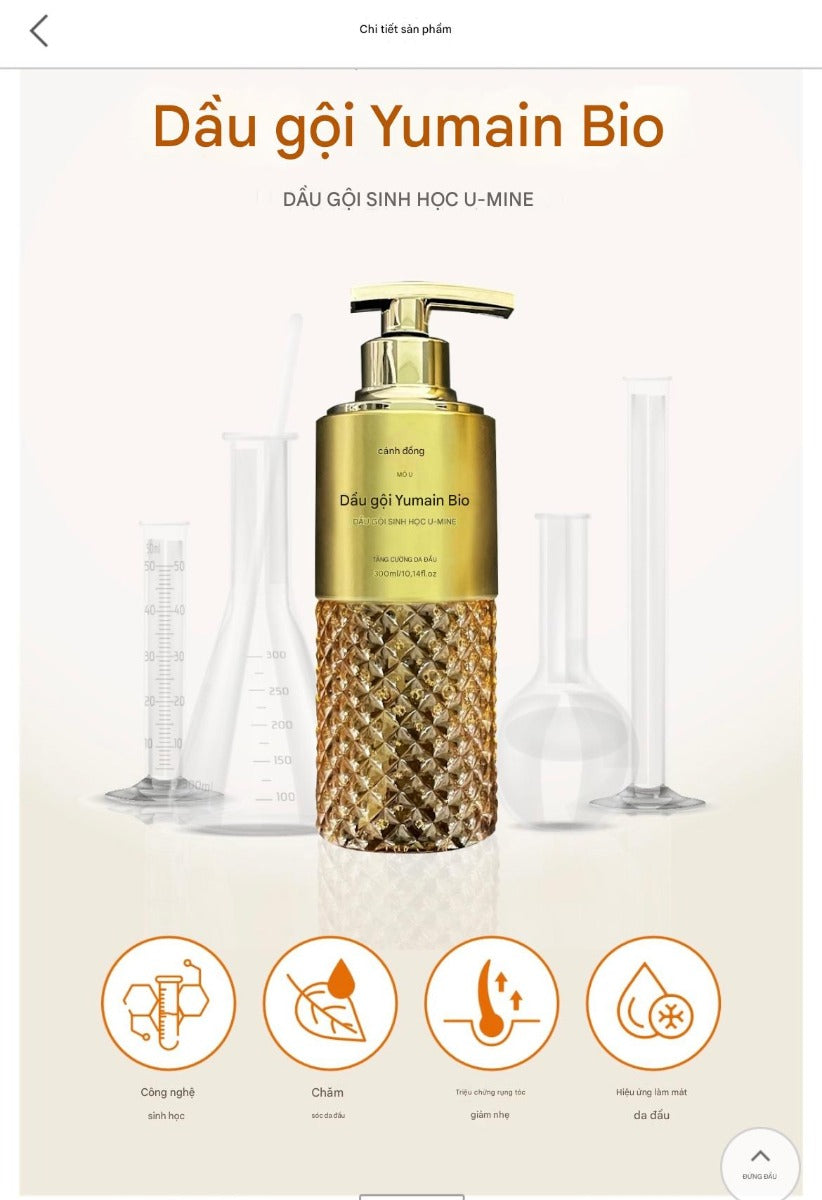 U-MINE BIO SHAMPOO ( MADE IN KOREA) 