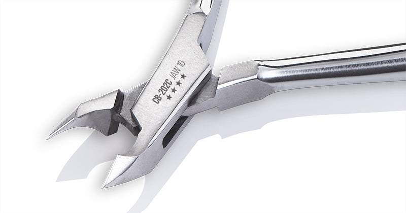 OMI Stainless Steel Cuticle Nipper CB-202C Jaw 12
