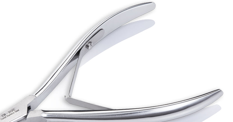 OMI Stainless Steel Cuticle Nipper CB-202C Jaw 12