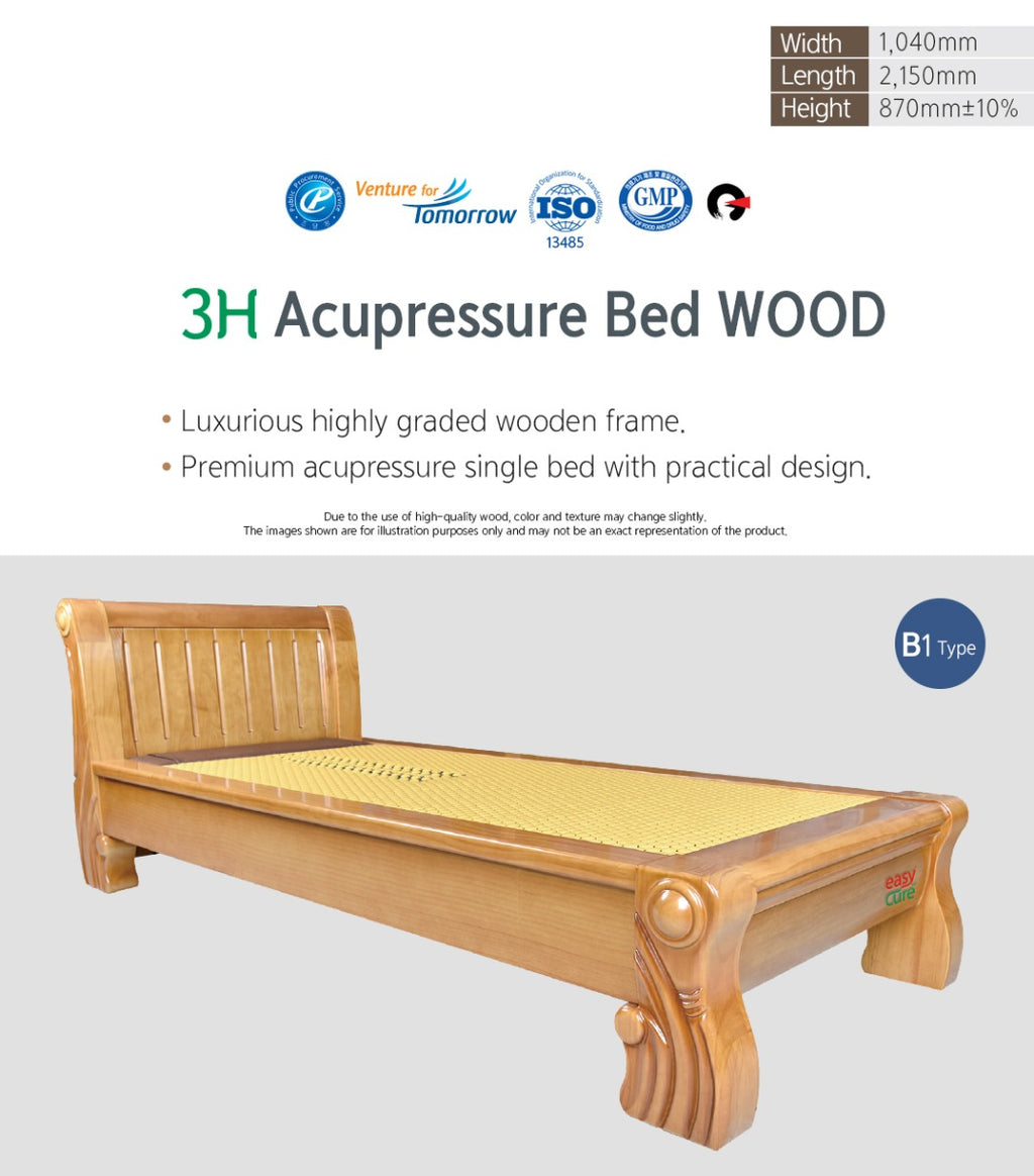 3H SMART ACUPRESSURE BED ( 3H -820 WDC GOLD) MADE IN KOREA