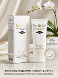 FELICIA SNAIL SUN BLOCK  SPF 50 PA++++60ML ( MADE IN KOREA) 