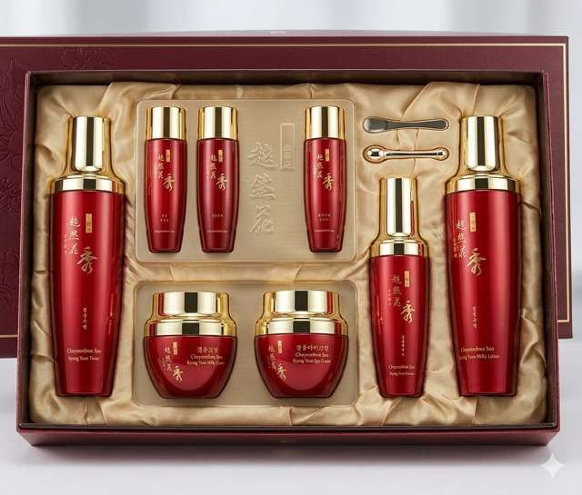 Choyeonhwa Soo Kyung Yoon- GINSENG , HERBAL ( MADE IN KOREA) 5 PIECE -SET