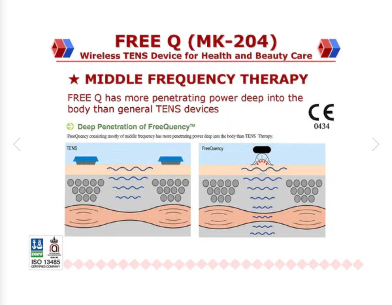 MK-204 H3 FreeQ: Wireless Multi-Functional Electrical Therapy Device ( MADE IN KOREA) 6 CUPS