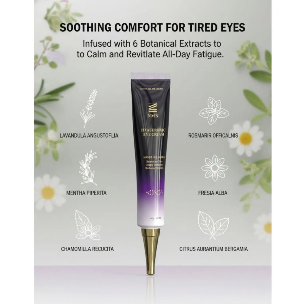 NMN Wrinkle Repair & Hydration Eye Cream - Firming & Brightening ( MADE IN KOREA) 