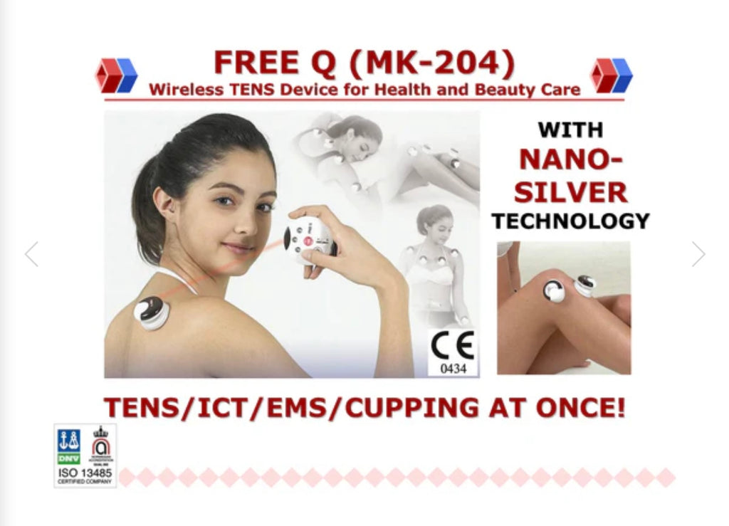 MK-204 H3 FreeQ: Wireless Multi-Functional Electrical Therapy Device ( MADE IN KOREA) 6 CUPS