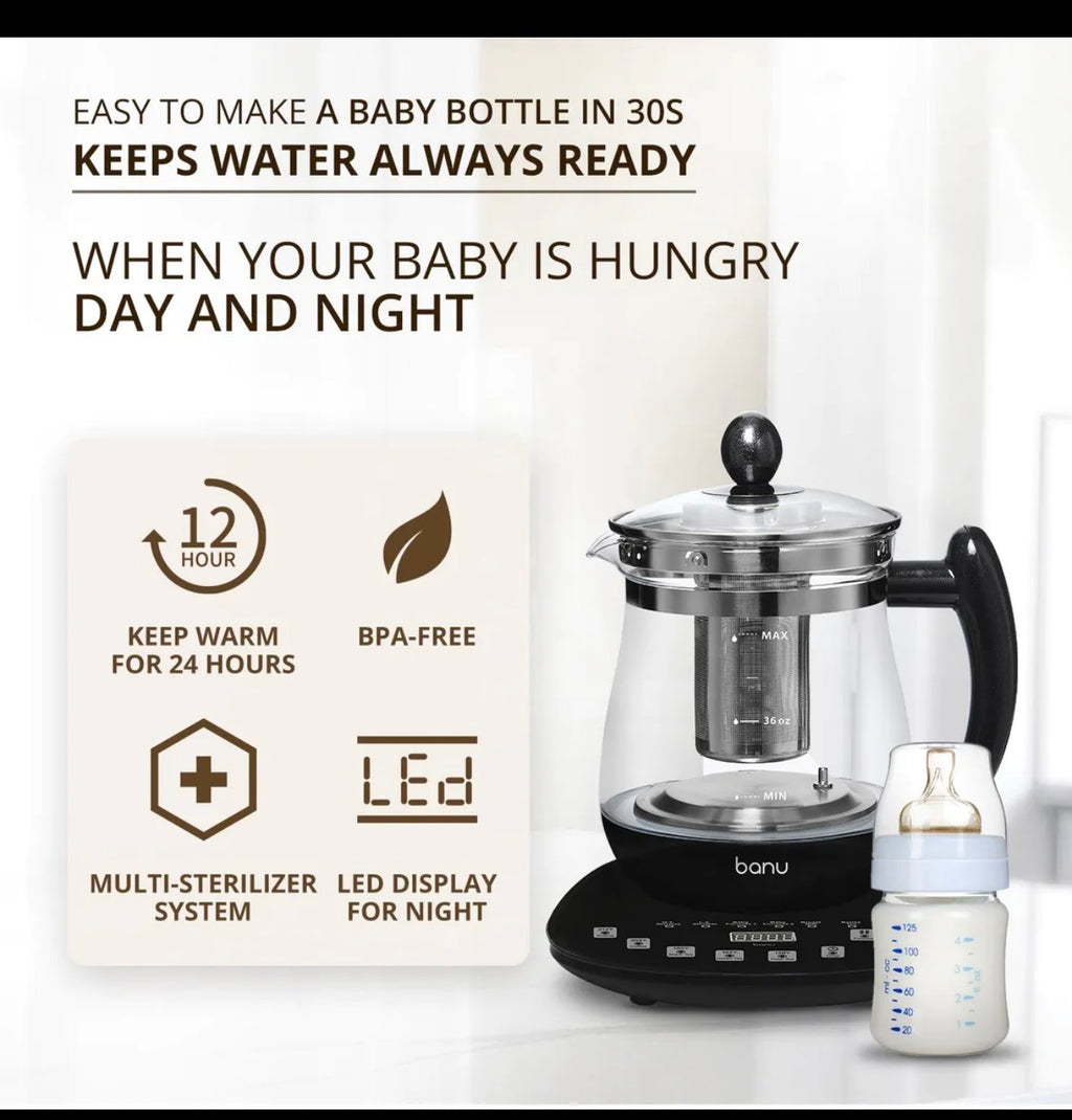 BANU LOW ELECTRIC KETTLE SMARTTEA POT - KOREA
