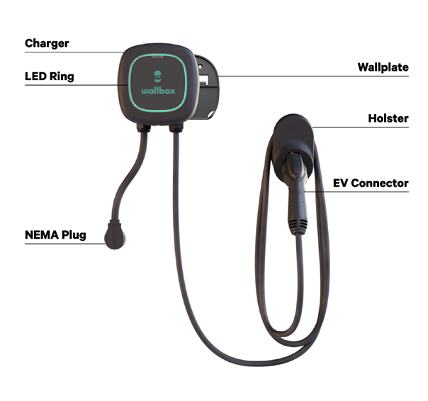 WALLBOX- HOME EV SMART CHARGER PULSAR PLUS 48A