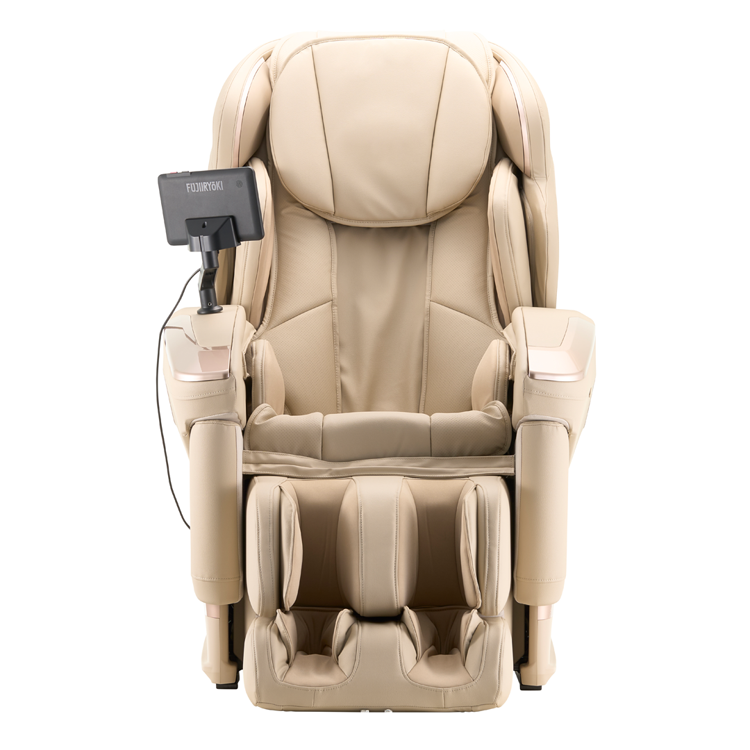 FUJIIRYOKI Cyber Relax Ai-5D Ai Ultra Premium Massage Chair ( MADE IN JAPAN) - IVORY 