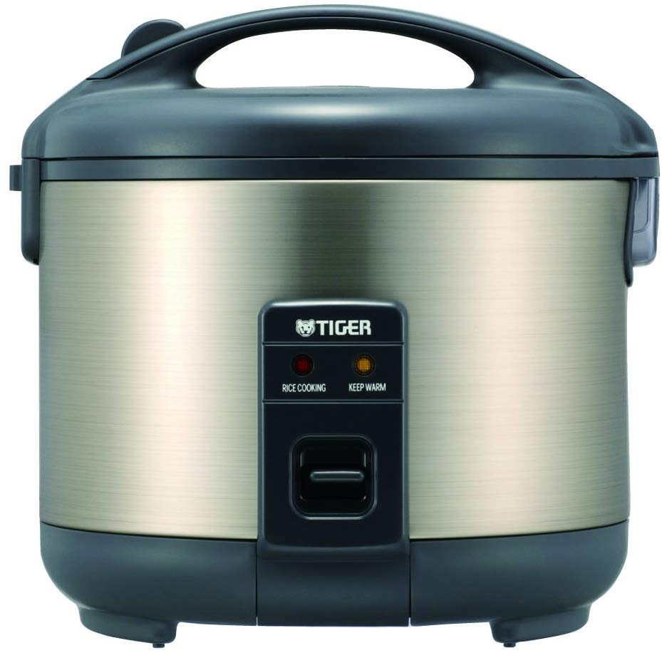 Tiger 8 Cups Rice Cooker and Warmer with Stainless Steel Finish( MADE IN JAPAN)