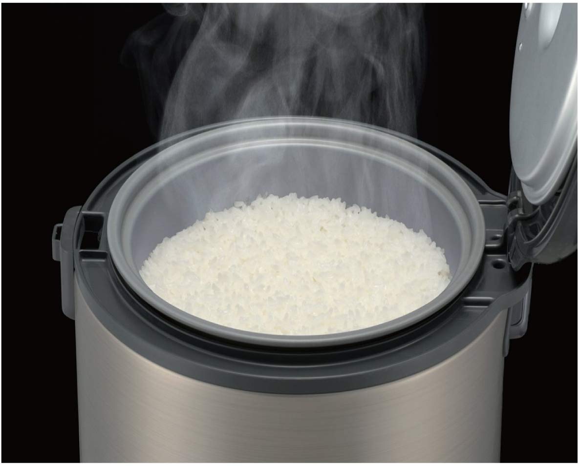 Tiger 10 Cups Rice Cooker and Warmer with Stainless Steel Finish( MADE IN JAPAN)