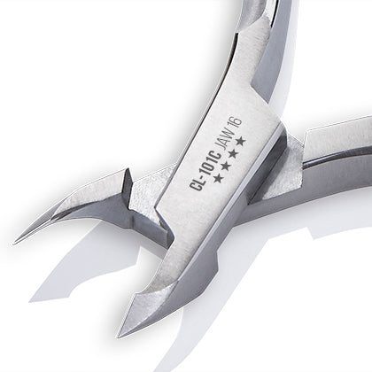 OMI Stainless Steel Cuticle Nipper CL-101C Jaw 16