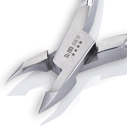 OMI Stainless Steel Cuticle Nipper CL-203 Jaw 14