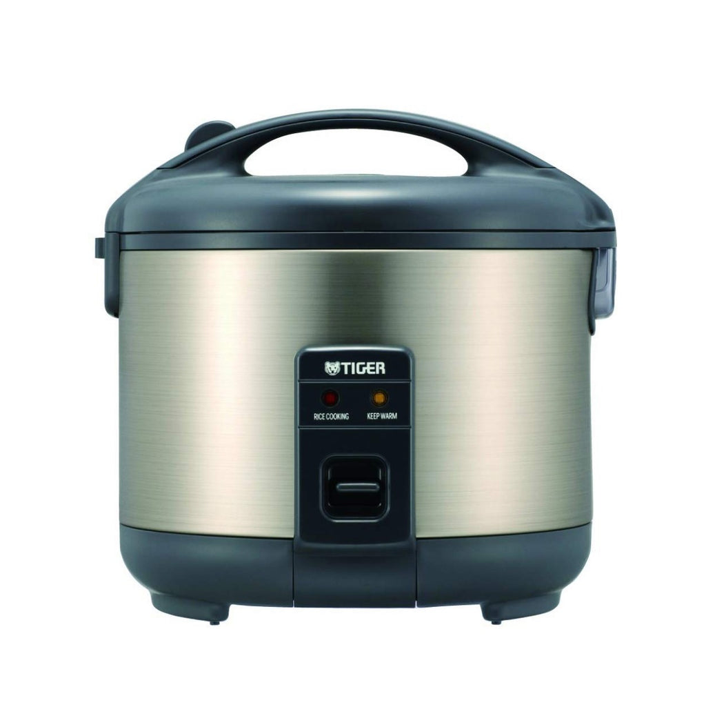 Tiger 10 Cups Rice Cooker and Warmer with Stainless Steel Finish( MADE IN JAPAN)