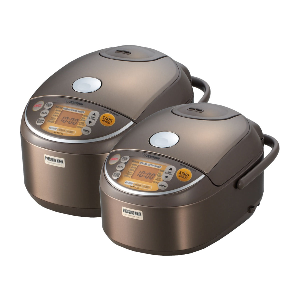 Zojirushi 5.5 Cups Pressure Induction Heating Stainless Rice Cooker & Warmer( MADE IN JAPAN)